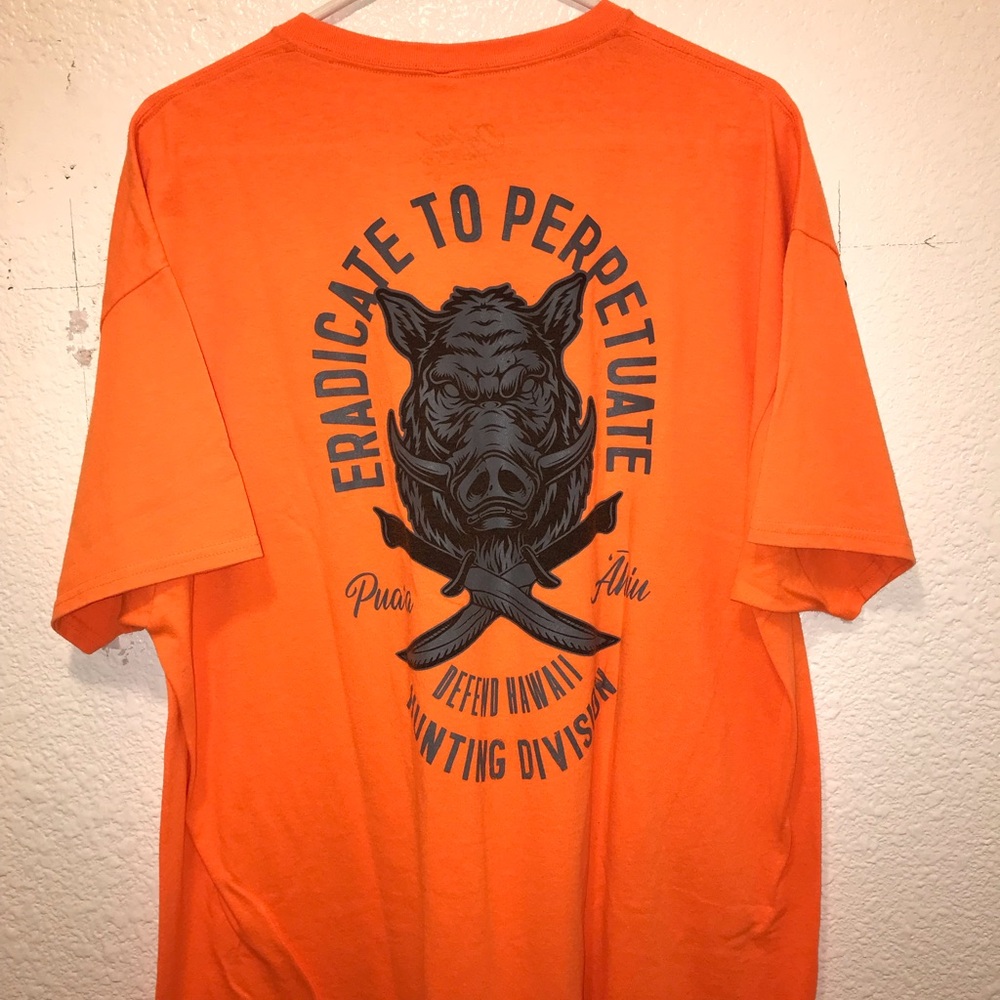 Defend Hawaii “Eradicate To Perpetuate” adult XXL shirt